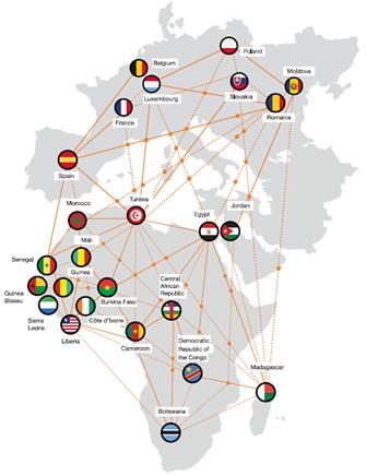 The Orange Digital Center network in Africa, the Middle East and Europe 
